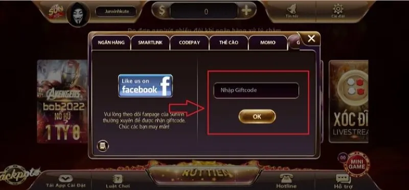 Code SUNWIN - Hướng Dẫn Nhận Giftcode Tân Thủ 50K Những mã code Sun Win cung cấp thường chứa các phần thưởng lớn