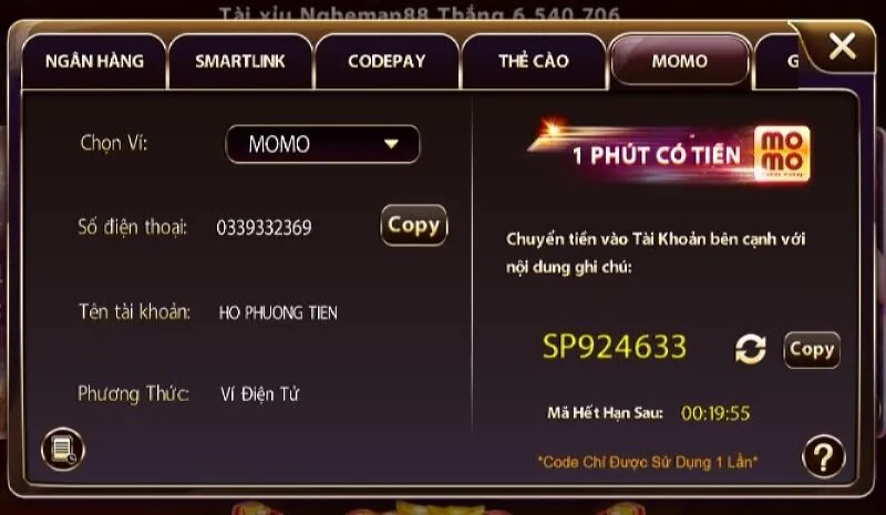 Nạp Tiền SUNWIN - 6 Bước Nạp Nhanh Và An Toàn Nhất 2026 Nạp tiền Sunwin bằng ví điện tử mang đến hiệu quả cao